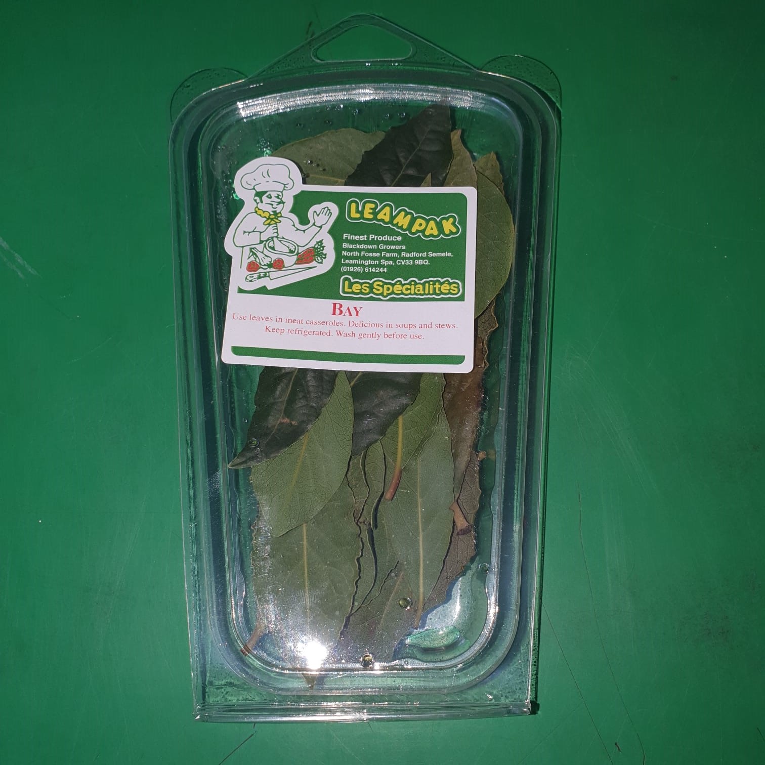 Fresh Bay Leaf 25g pack - £ 1.50  per each