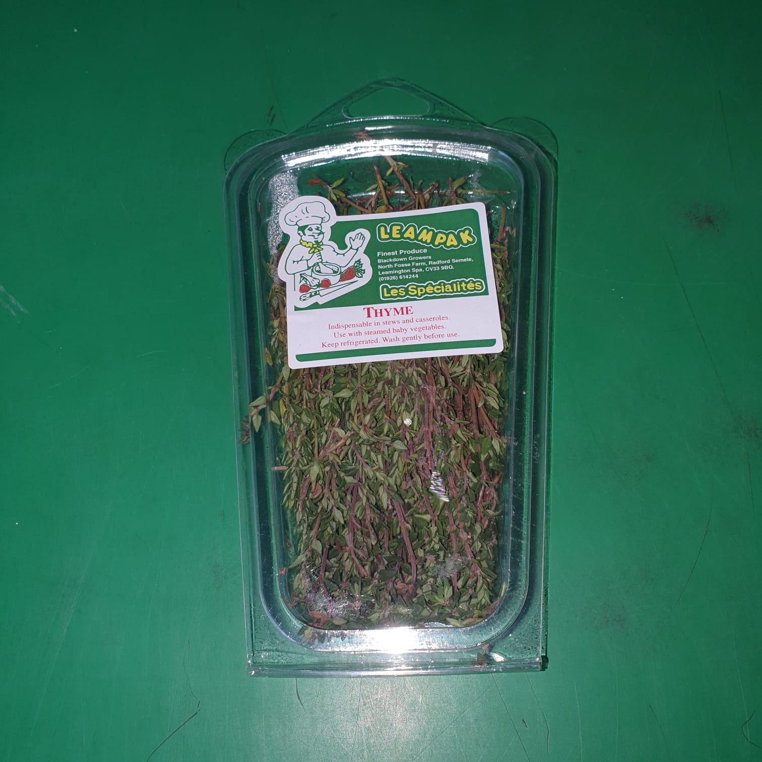 Fresh Thyme 25g pack - £ 1.20  per each
