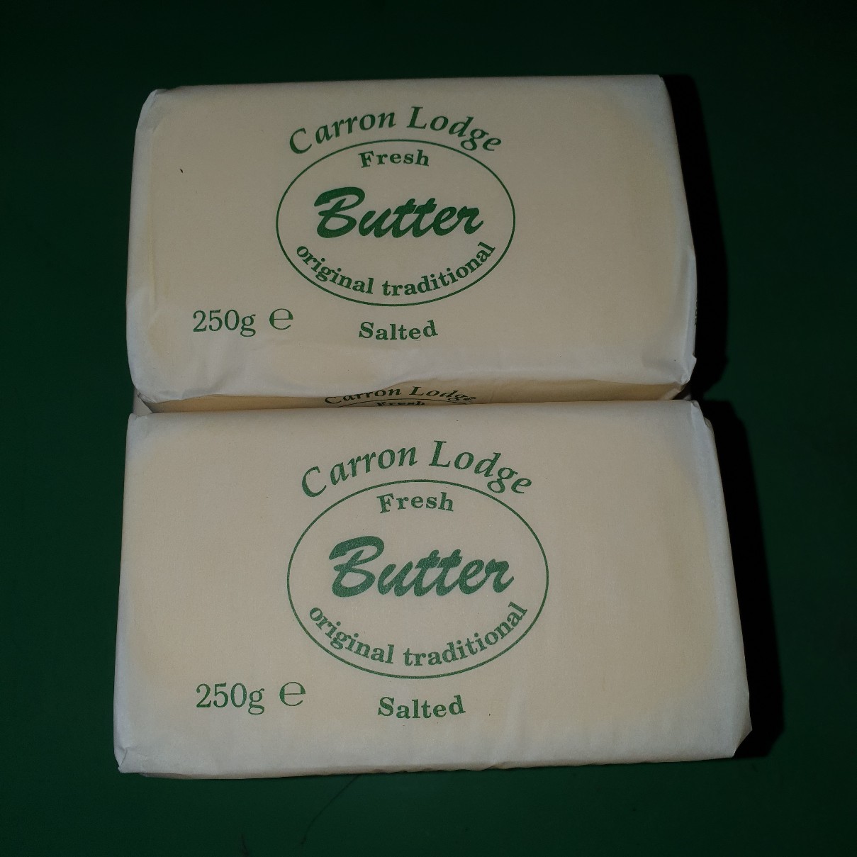 Fresh Butter Salted 250g - £ 2.40  per each